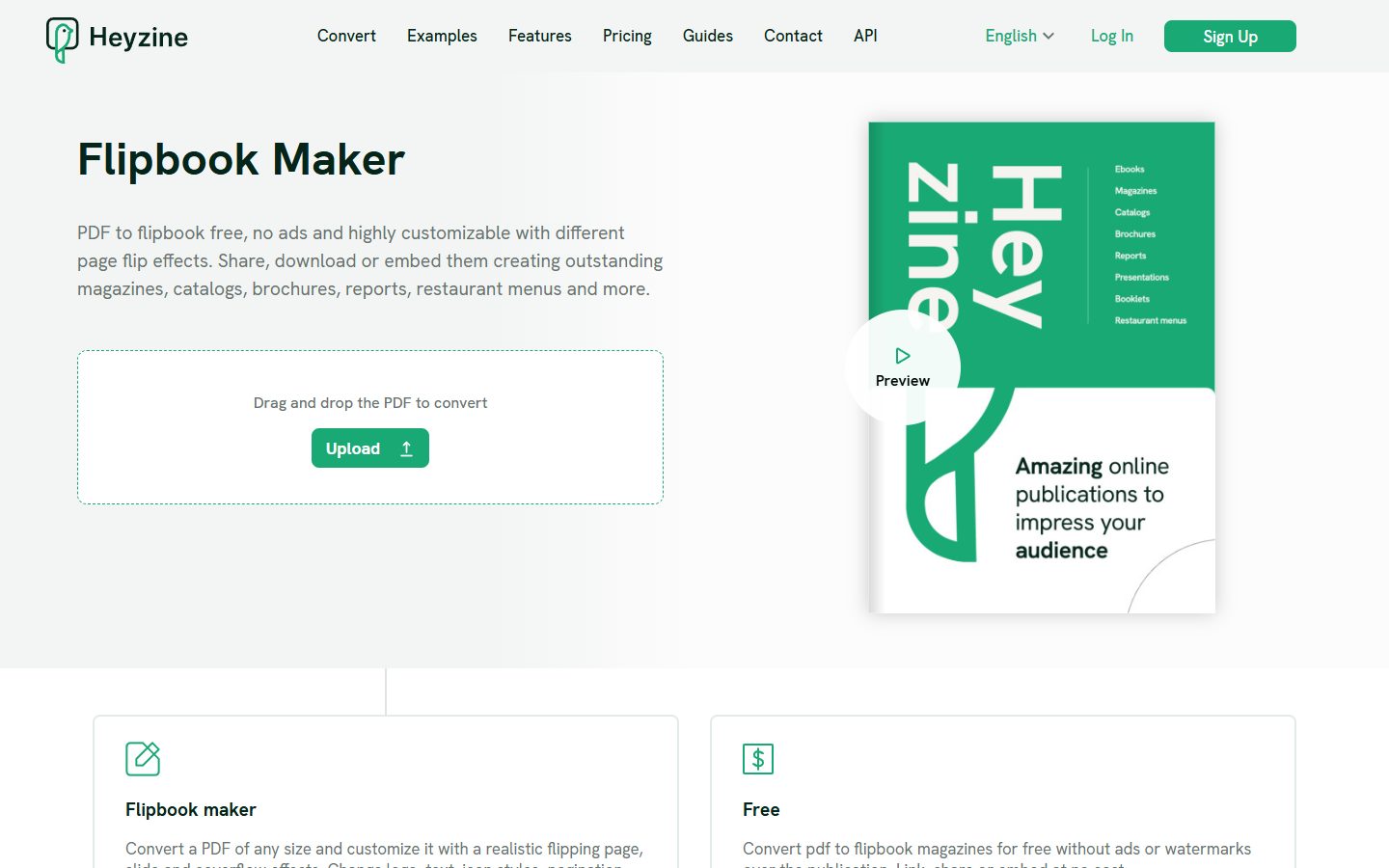 Heyzine screenshot